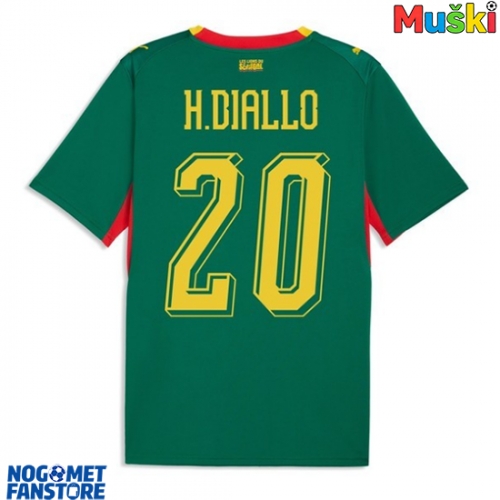 Senegal Habib Diallo #20 Gostujuci Dres SP 2026 Kratak Rukav